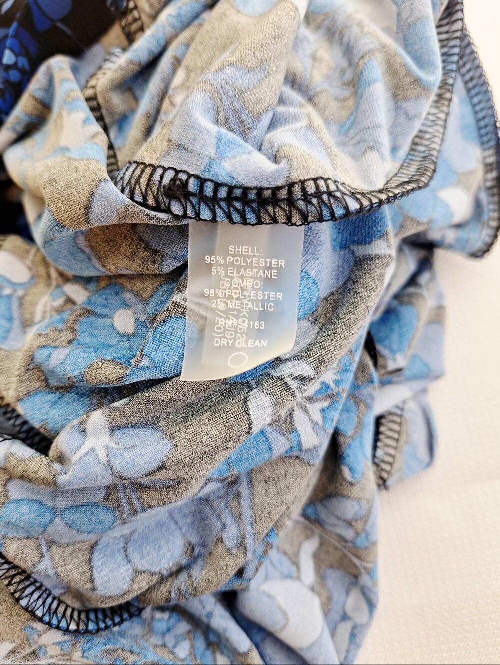 Tommy Hilfiger"Vibrant In Blue Floral"Plus Size,Quite Luxury, Bloom Core, Dress. - Picture 6 of 10